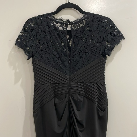 Adrianna Papell Formal Lace Black Gown Dress Size 2 - Picture 6 of 15